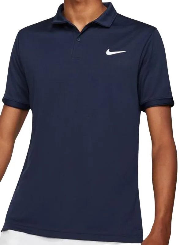 Nike Court Dri-Fit Victory Polo M - obsidian/white