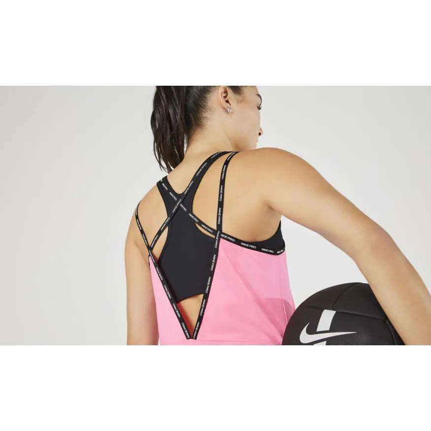 Nike Pro CLN Elastika Tank SP - digital pink/metallic silver