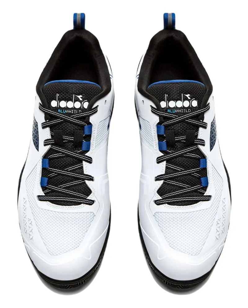 Diadora Blushield Torneo 2 Clay - white/deja vu blue/black