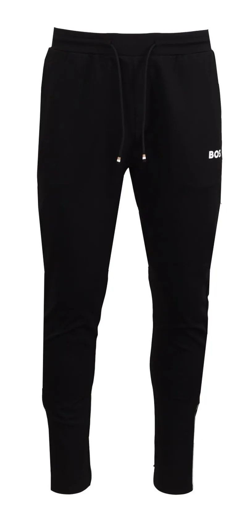BOSS Active Stretch-Gabardine Tracksuit Bottoms - black