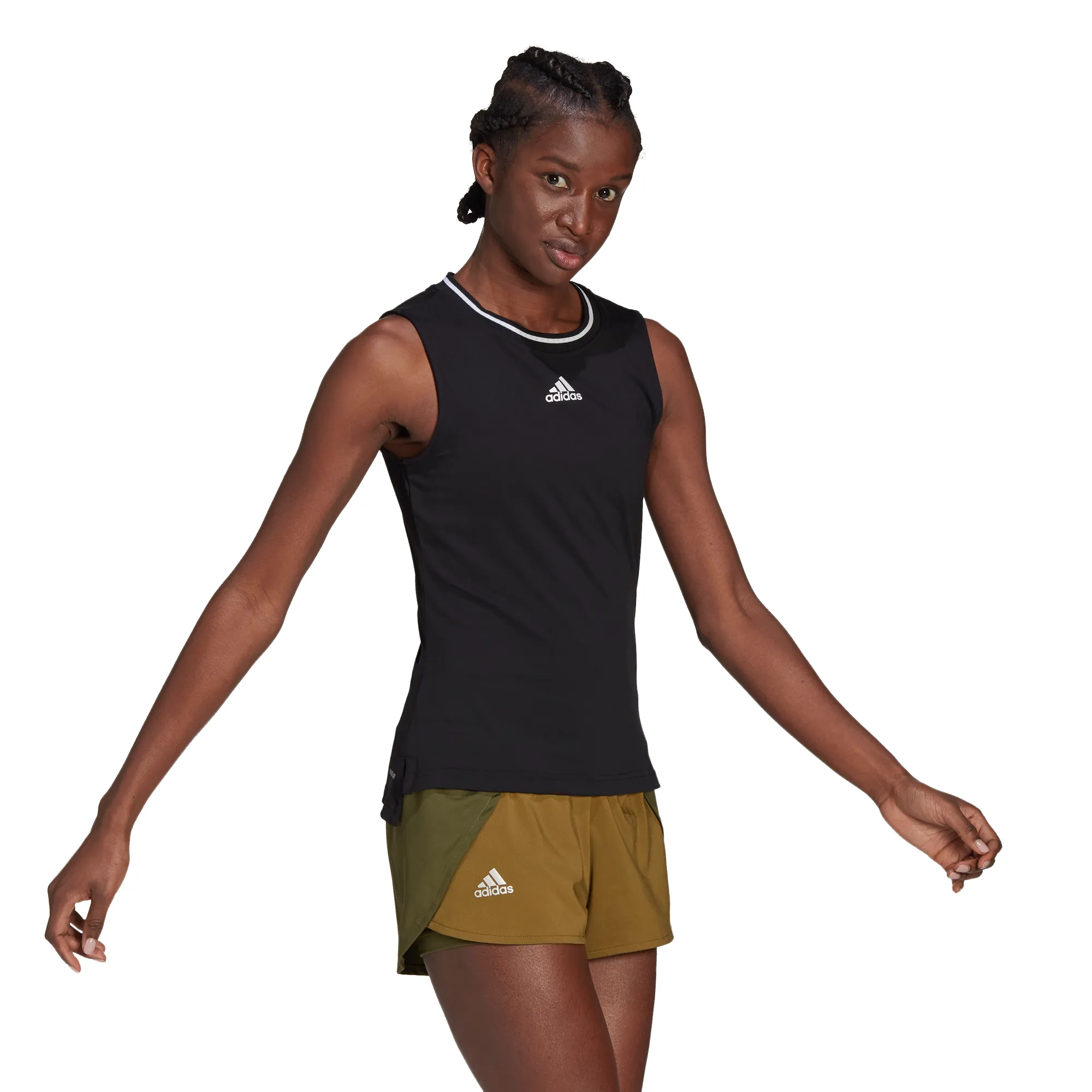 Adidas Match Tank Top W - black/white