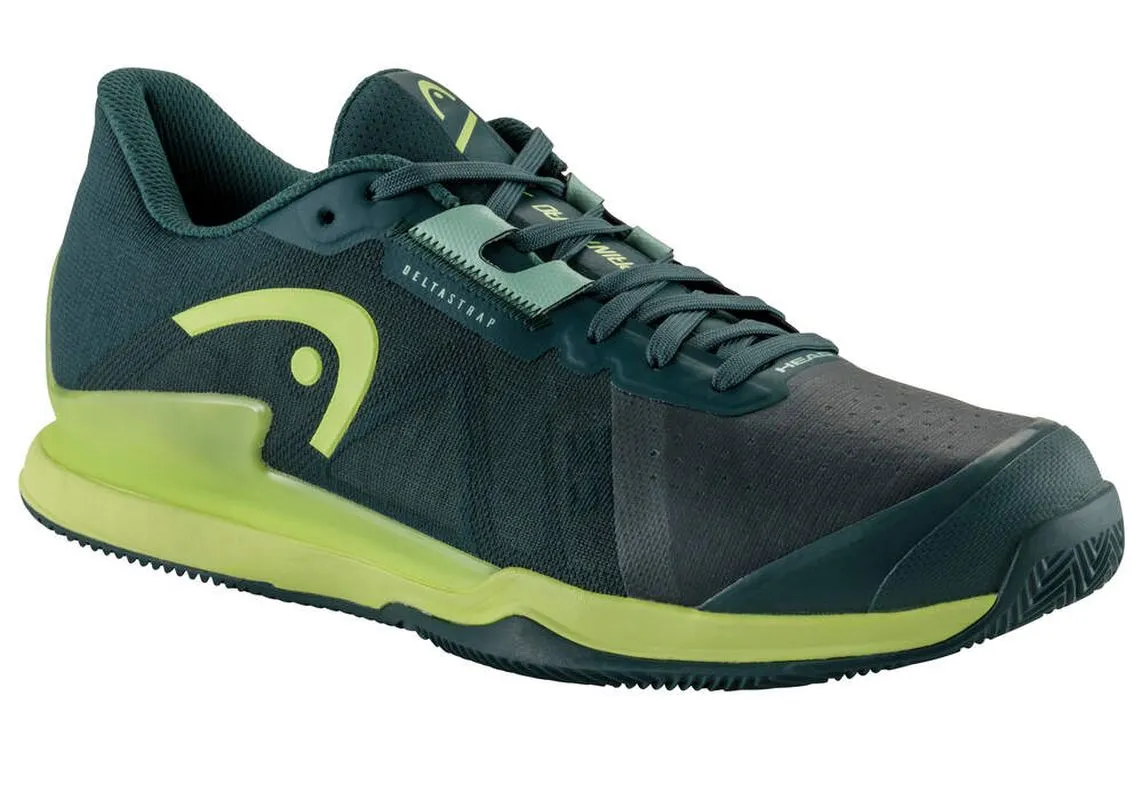 432091 Head Sprint Pro 3.5 Clay - forest green/light green