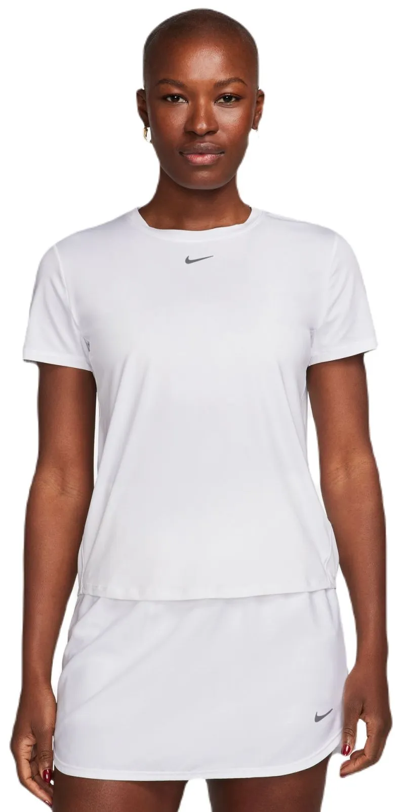 Nike Dri-Fit One Classic Top - white/black Nike Dri-Fit One Classic Top - white/black