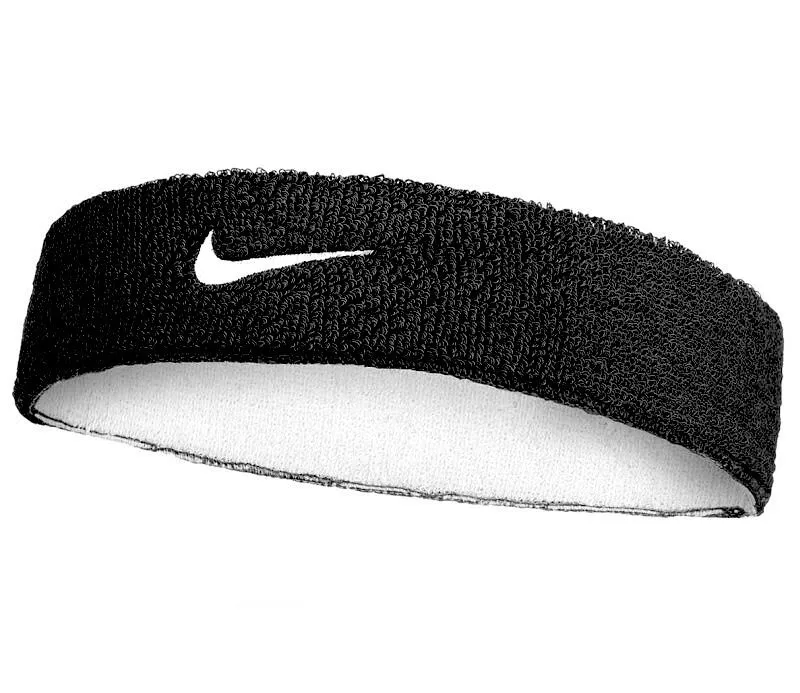 Nike Swoosh Reversible Headband - black/white Nike Swoosh Reversible Headband - black/white