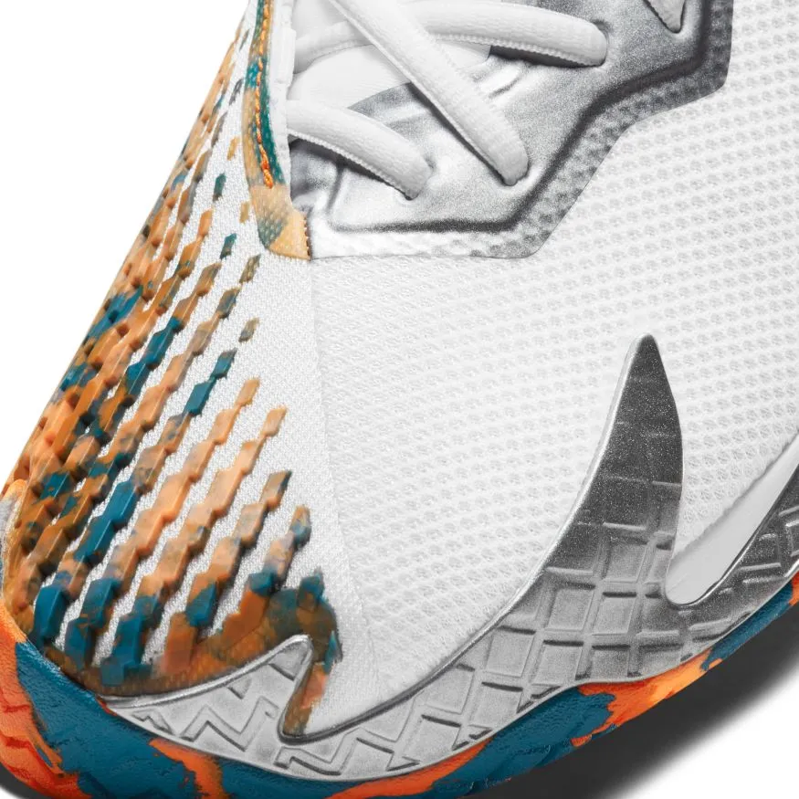 Nike Air Zoom Vapor Cage 4 - white/team orange/green abyss