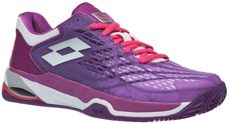 Lotto Mirage 100 Clay W - purple willow/all white