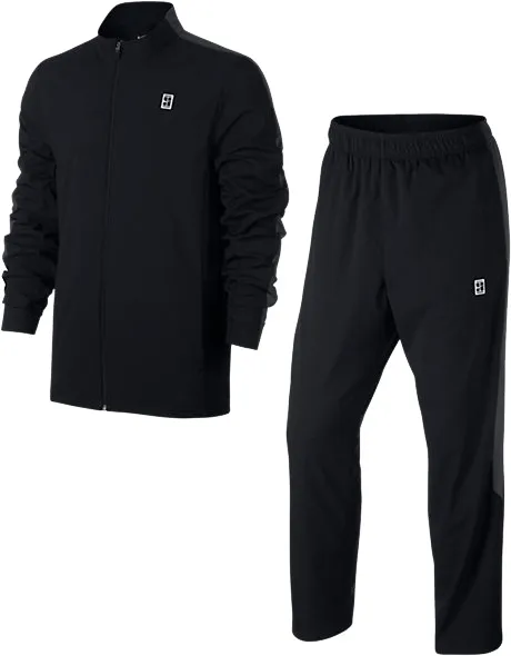 Nike Court Woven Warm Up - black/anthracite/anthracite/white