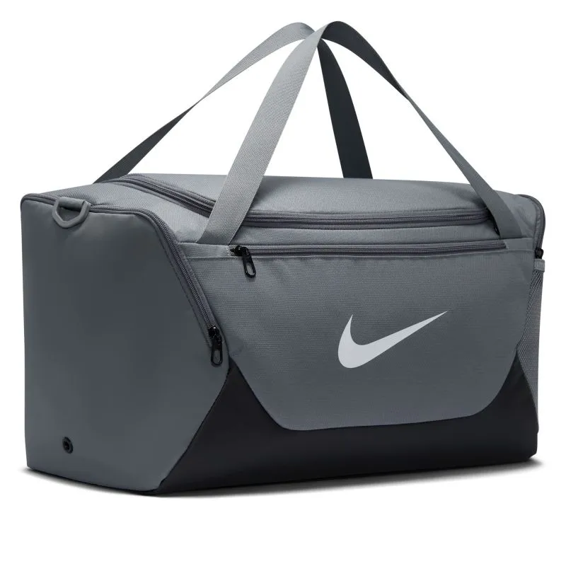 Nike Brasilia Training Duffel Small - smoke gray/black/white