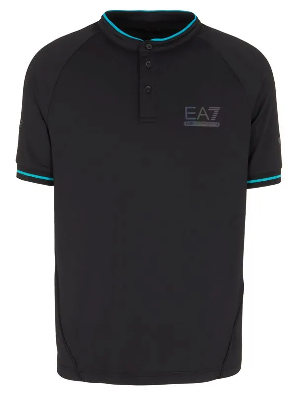 EA7 Man Jersey Jumper - black EA7 Man Jersey Jumper - black