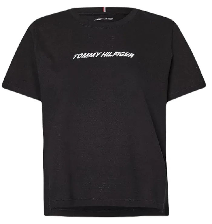 Tommy Hilfiger Performance Mesh Tee - black