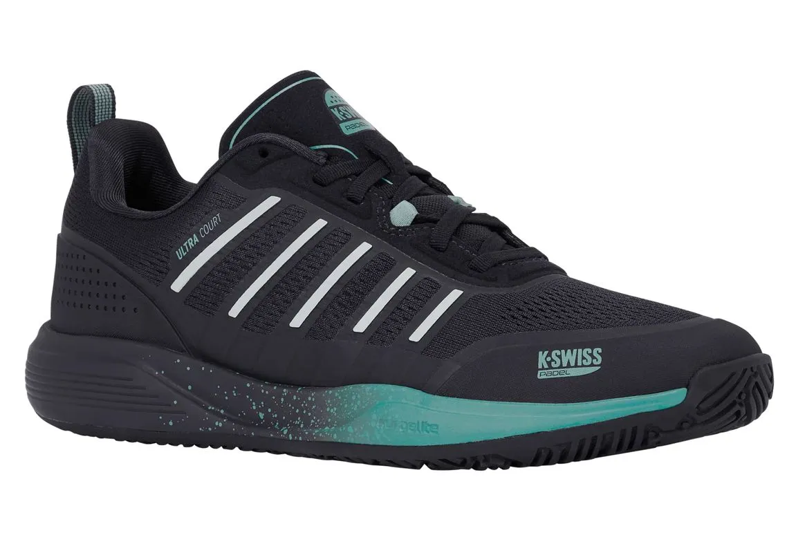 K-Swiss Ultra Court Padel - carbon/blanc de blanc/baltic K-Swiss Ultra Court Padel - carbon/blanc de blanc/baltic