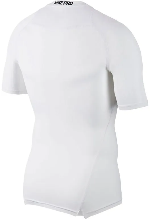 Nike Pro Top SS Comp - white/black/black