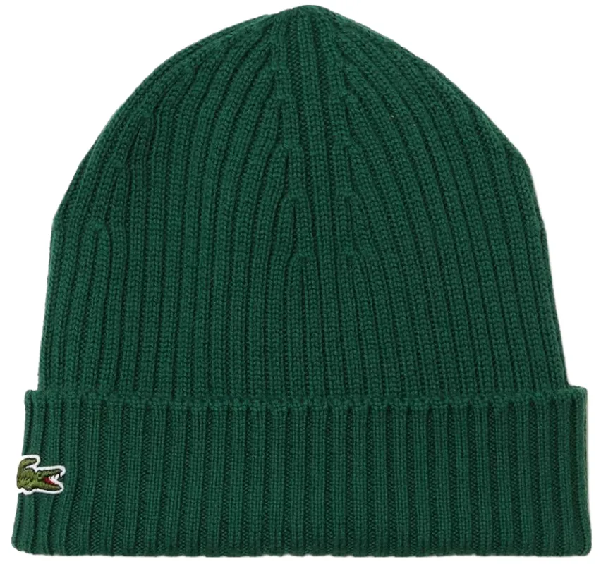Lacoste Unisex Ribbed Wool
