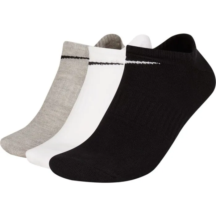 Nike Everyday Cotton Lightweight No Show 3P - multi-color