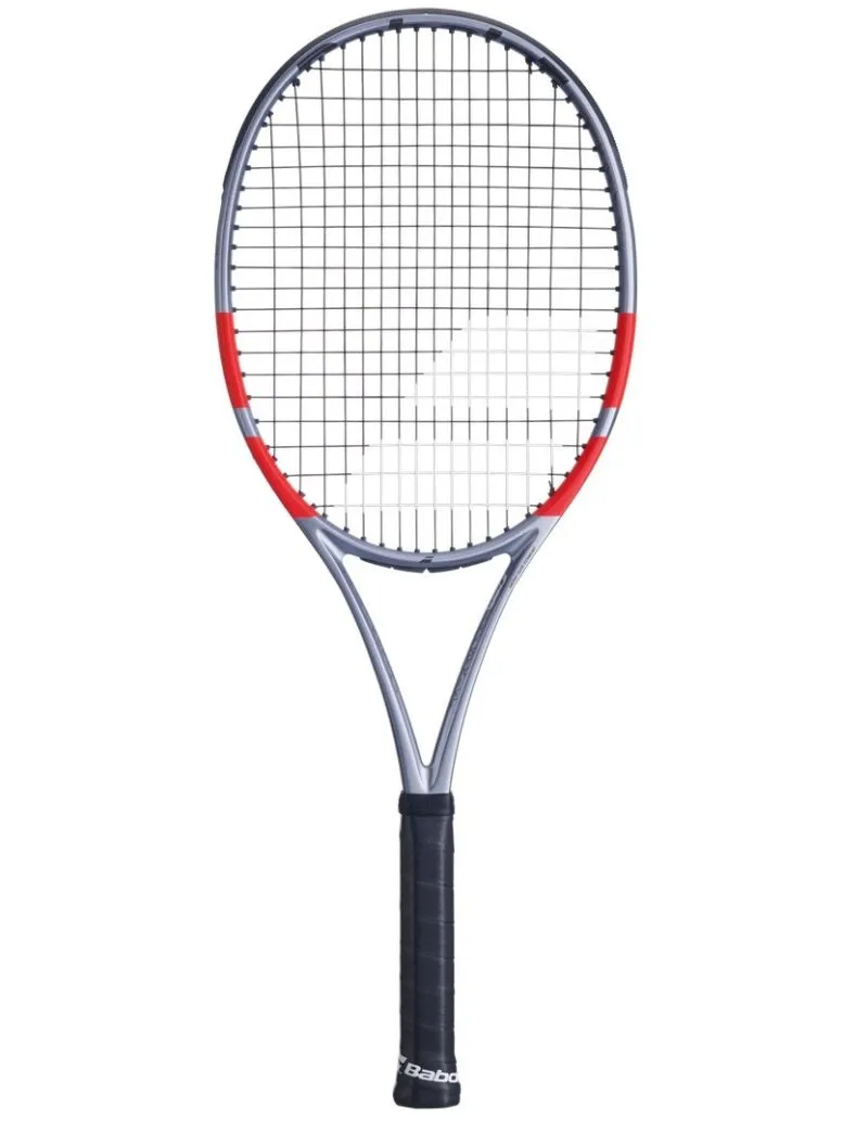 Babolat Pure Strike 100 16/20 4-gen - grey/fluo strike + výplet