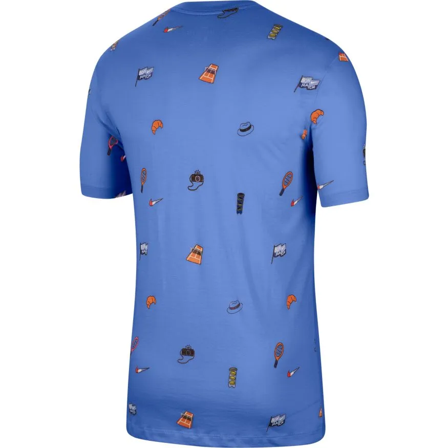Nike Court Tee Roland Garros - royal pulse