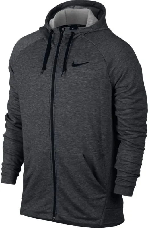 nike-dry-hoodie-fz-fleece-charcoal-heather-black-black-1 Nike Dry Hoodie FZ Fleece - charcoal heather/black/black