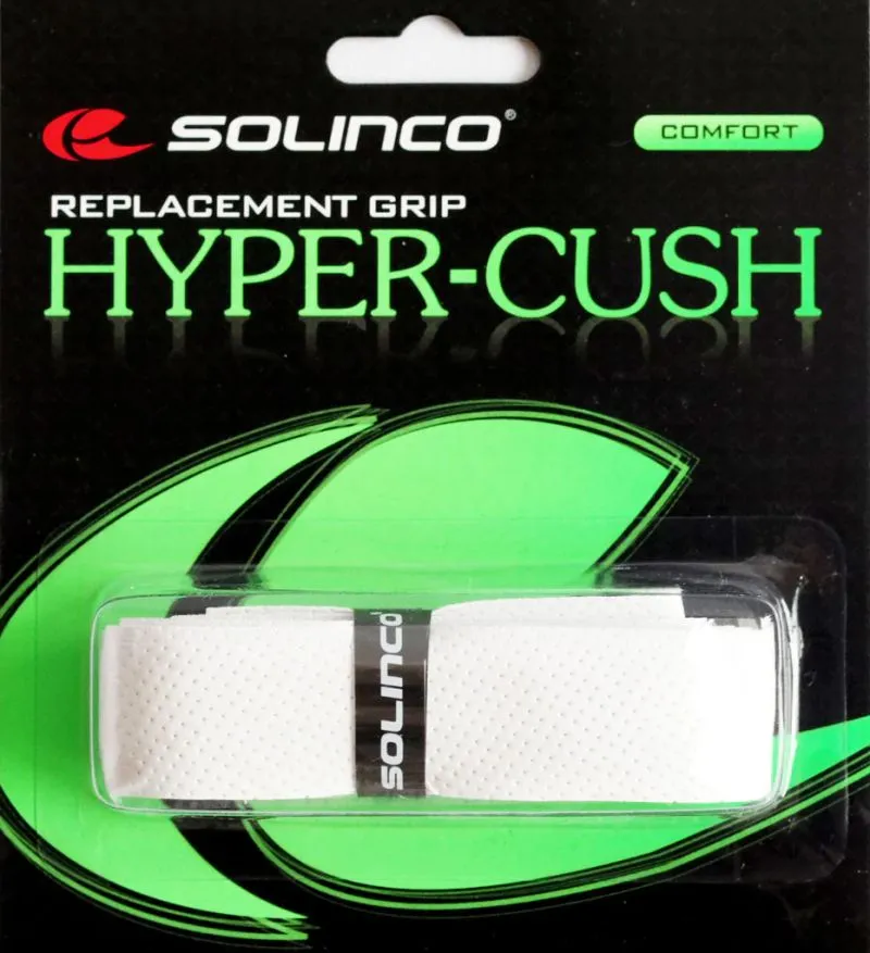 hypercrush-white Solinco Hyper-Cush Replacement Grip 1P