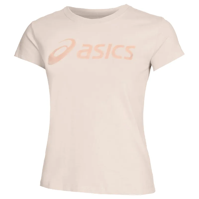 Asics Big Logo Tee - rose dust/pale apricot Asics Big Logo Tee - rose dust/pale apricot