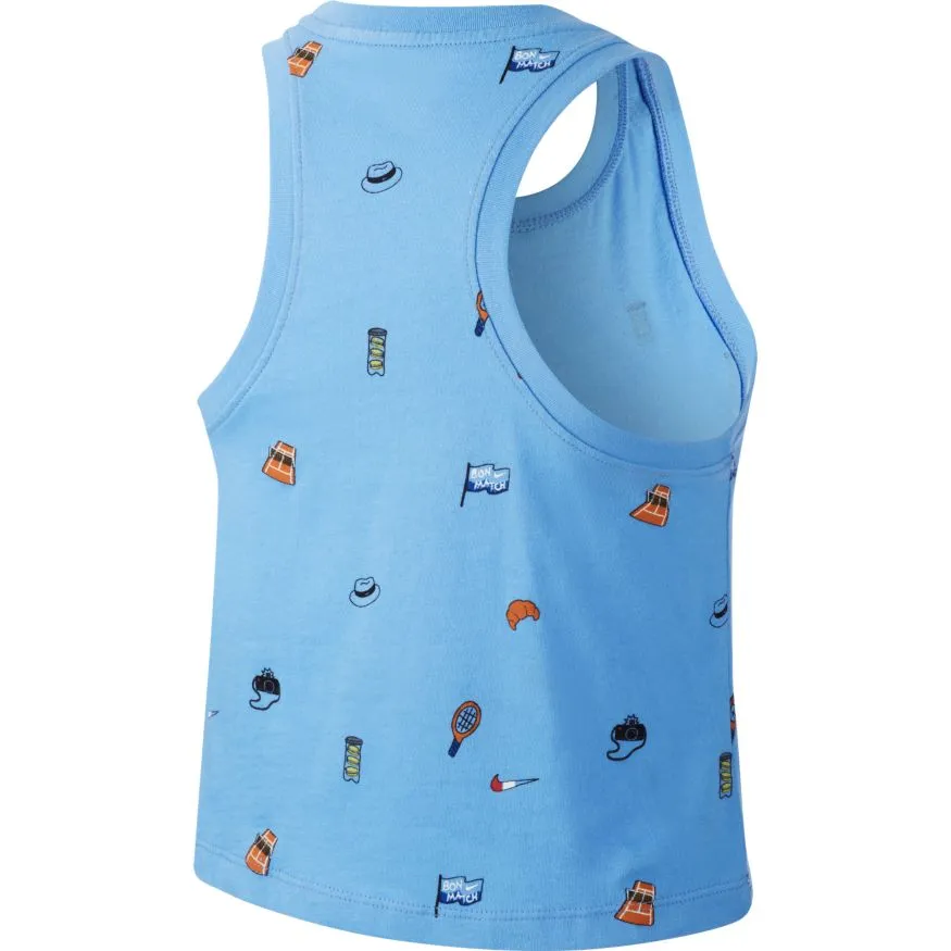 Nike Court Tank Crop Court - royal pulse