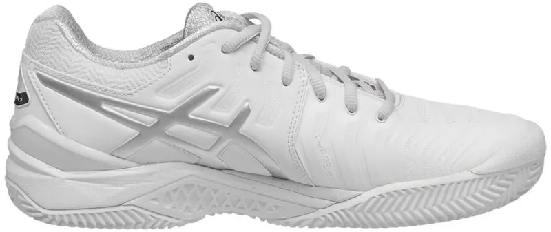 Asics Gel-Resolution 7 Clay - white/silver