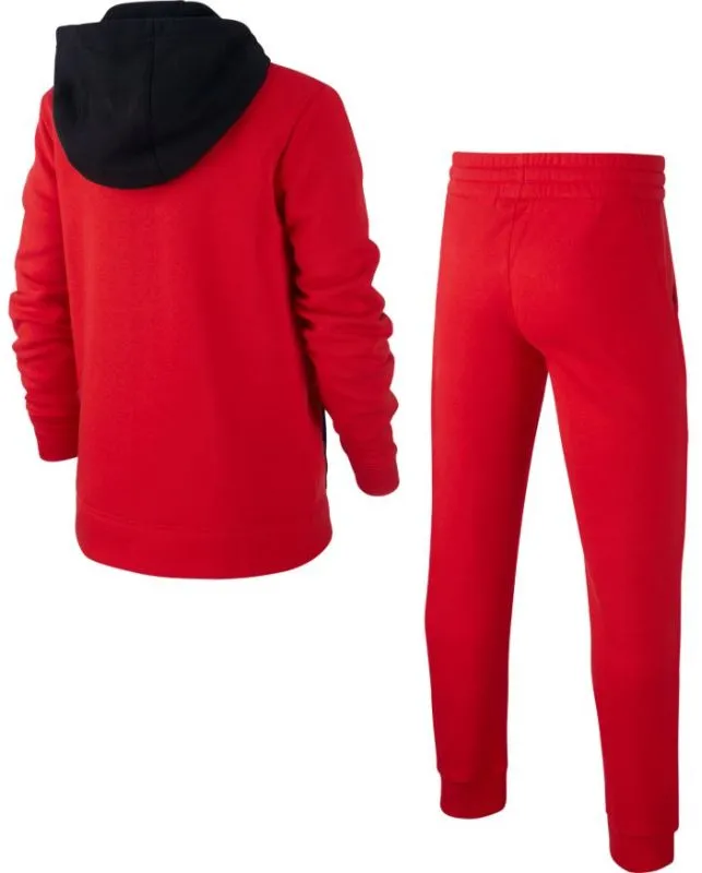 nike-boys-nsw-track-suit-bf-core-university-red-university-red-white-2 Nike Boys NSW Track Suit BF Core - university red/university red/white