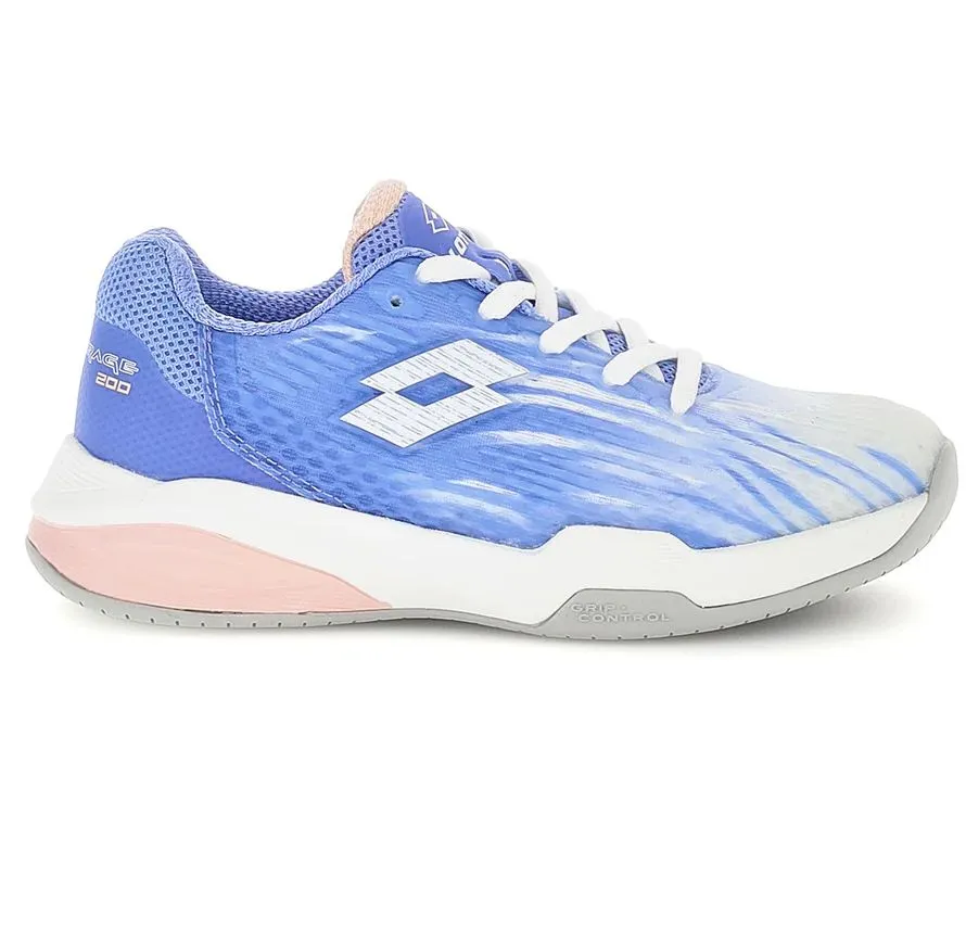 Lotto Mirage 200 II PRT ALR JR - serenity blue/all white/perfume rose Lotto Mirage 200 II PRT ALR JR - serenity blue/all white/perfume rose