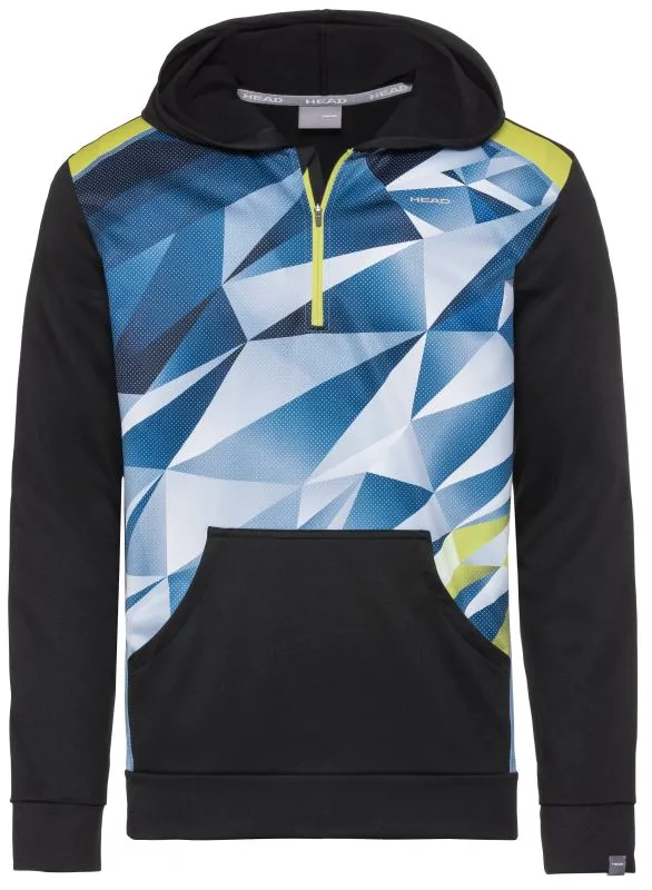 Head Medley Hoodie M - sky blue/yellow