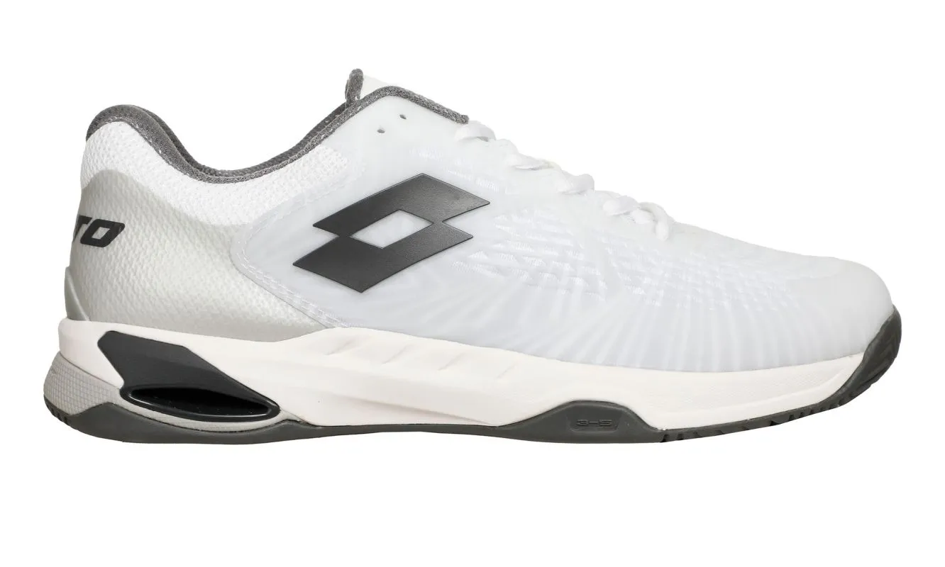 Lotto Mirage 100 II Clay - all white/asphalt/vapor gray
