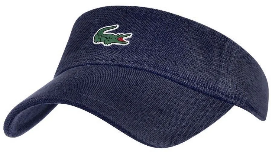 Lacoste Men's SPORT Piqué And Fleece Tennis Visor Lacoste Men's SPORT Piqué And Fleece Tennis Visor
