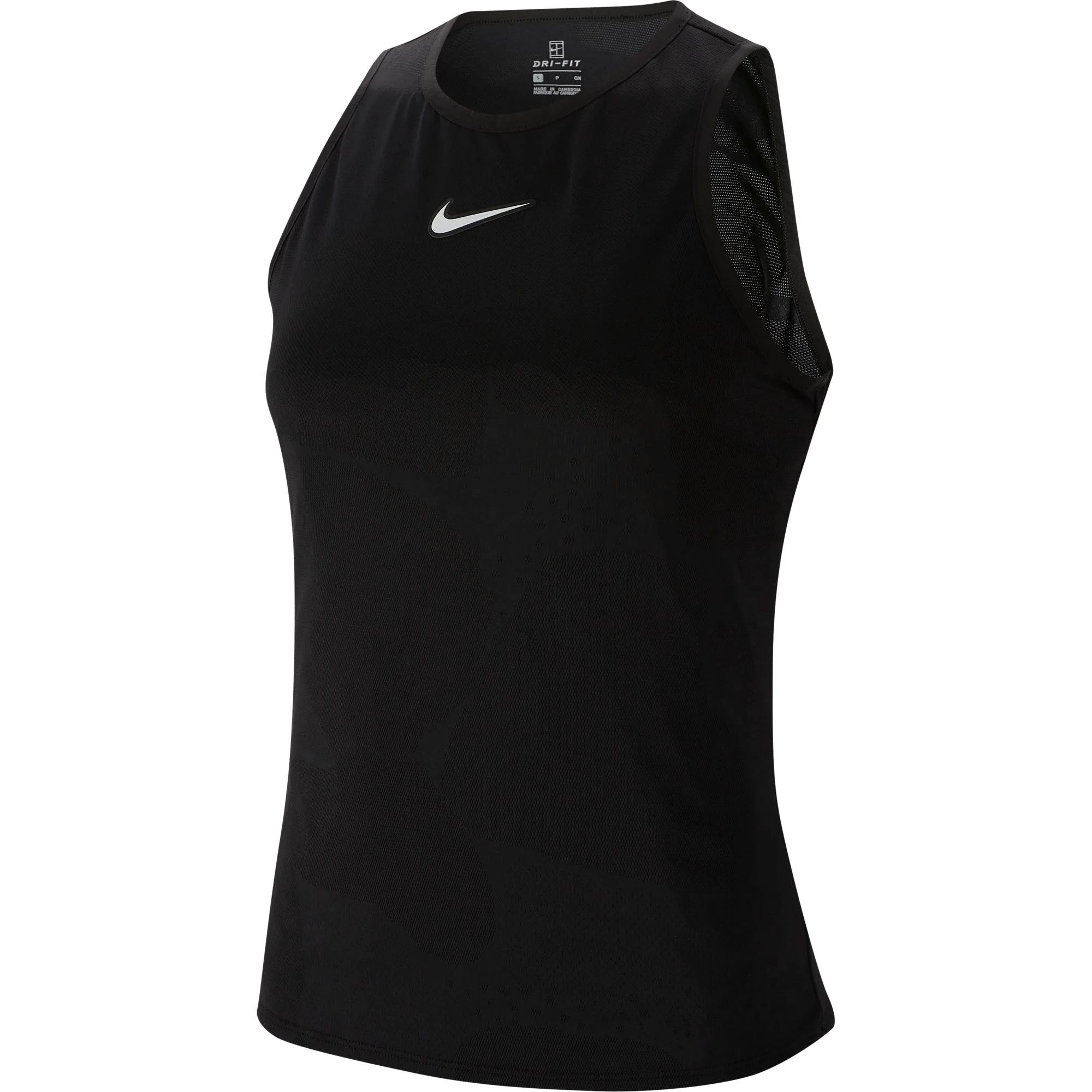 Nike Court Tank Melbourne NT - black/white