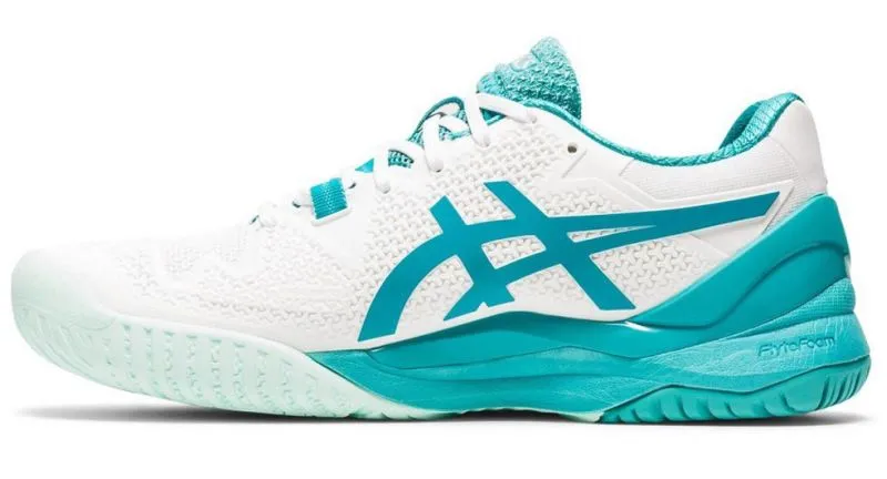 Asics Gel-Resolution 8 W - white/lagoon