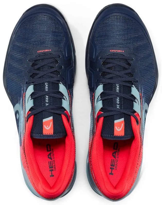 Head Sprint Pro 3.0 Men - dress blue/neon red