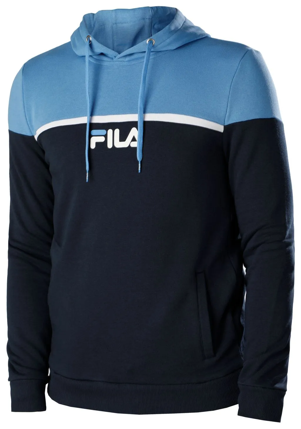 Fila Sweathoody David M - peaocoat blue-Copy