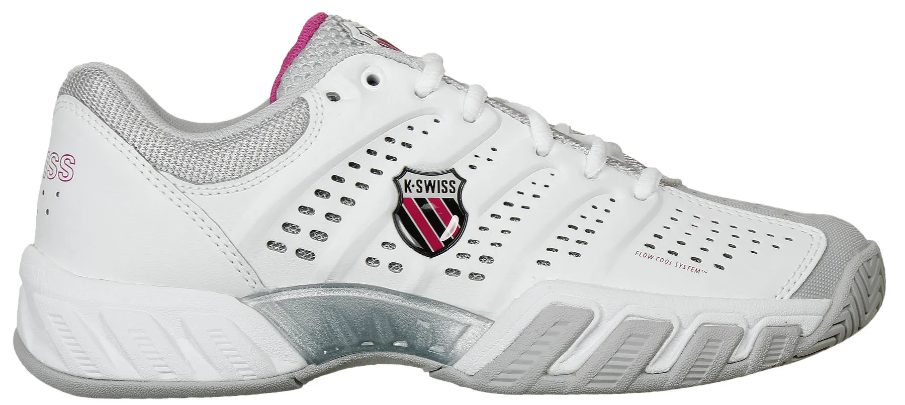 K-Swiss Big Shot Light - white/gull grey