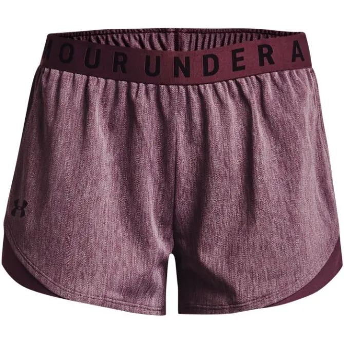 Under Armour Play Up Short 3.0 Twist - ash plum/black