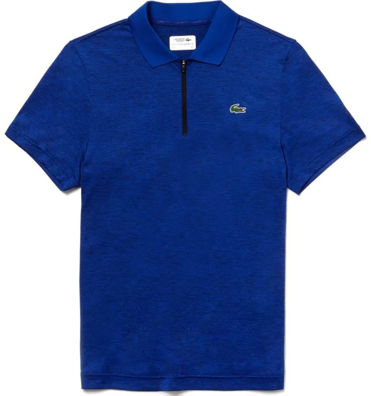 Lacoste Men's SPORT Novak Djokovic Collection Tech Jersey Polo - blue/black