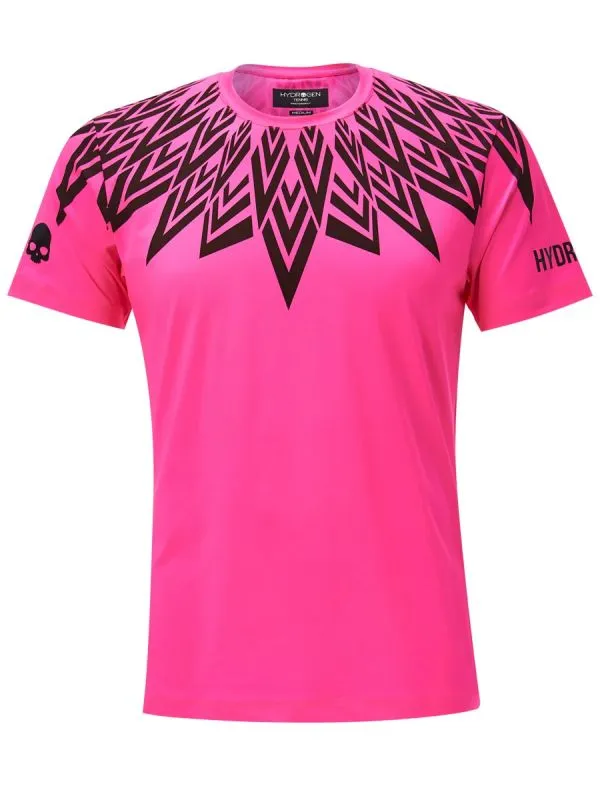 Hydrogen Tech Tee Man - fluo fuchsia