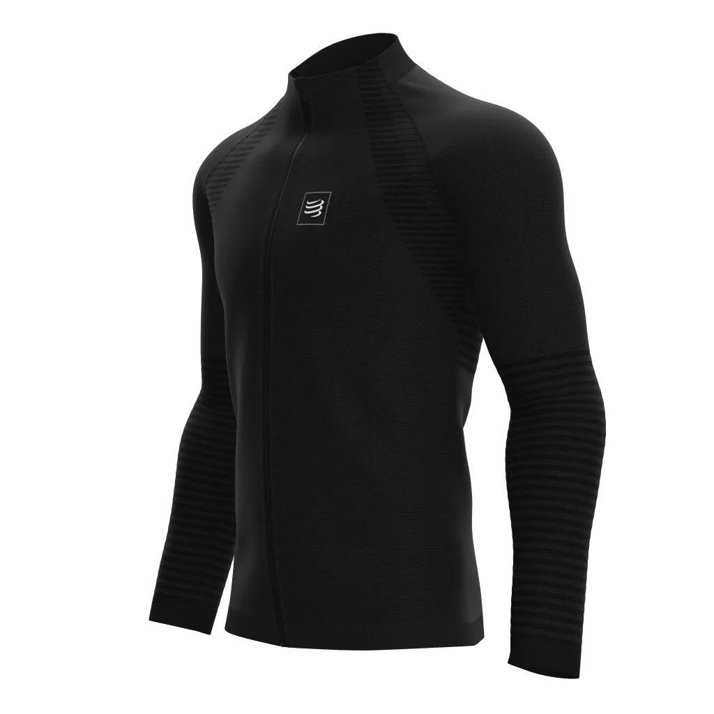 Compressport Seamless Zip Sweatshirt - black