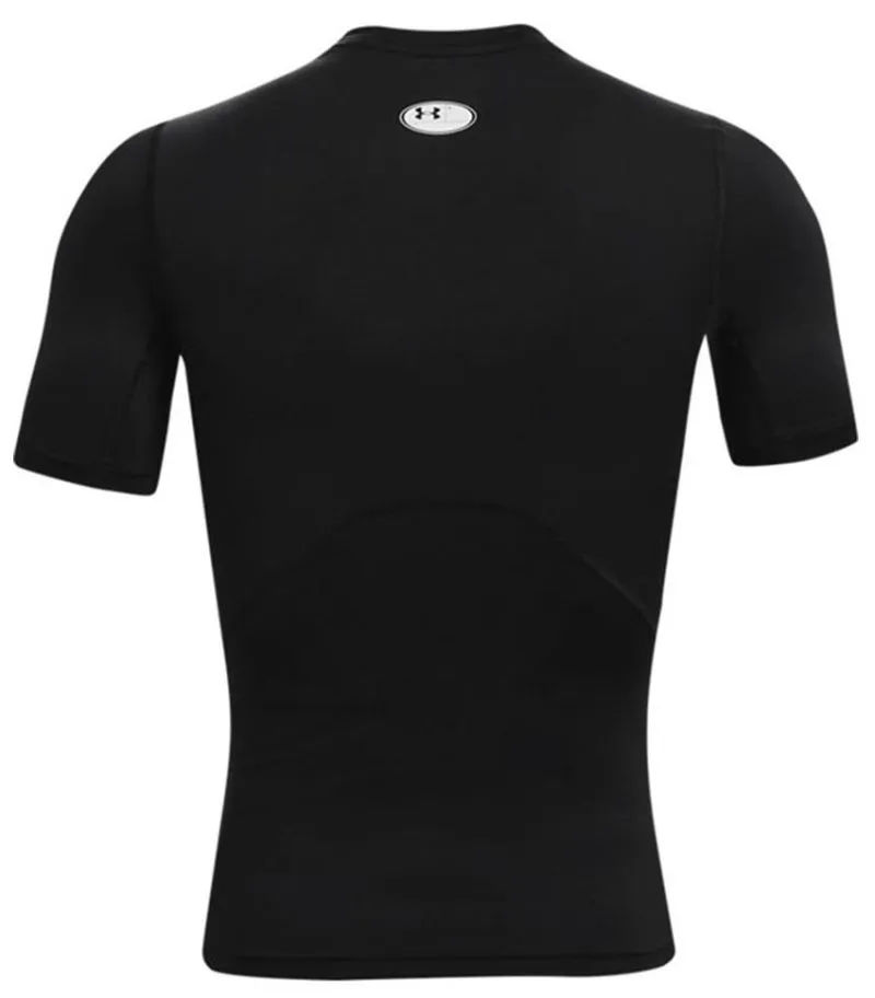 Under Armour HeatGear Short Sleeve - black/white