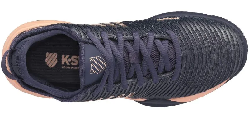 K-Swiss Hypercourt Supreme HB Clay Women - graystone/peach nectar
