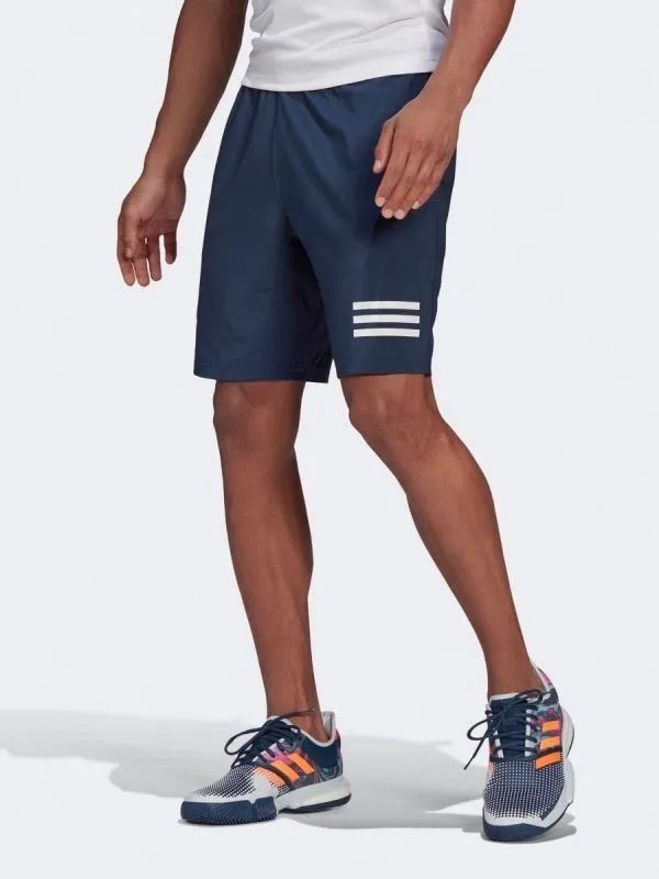 adidas-club-3-stripes-shorts-m-crew-navy-white-3 Adidas Club 3-Stripes Shorts M - crew navy/white