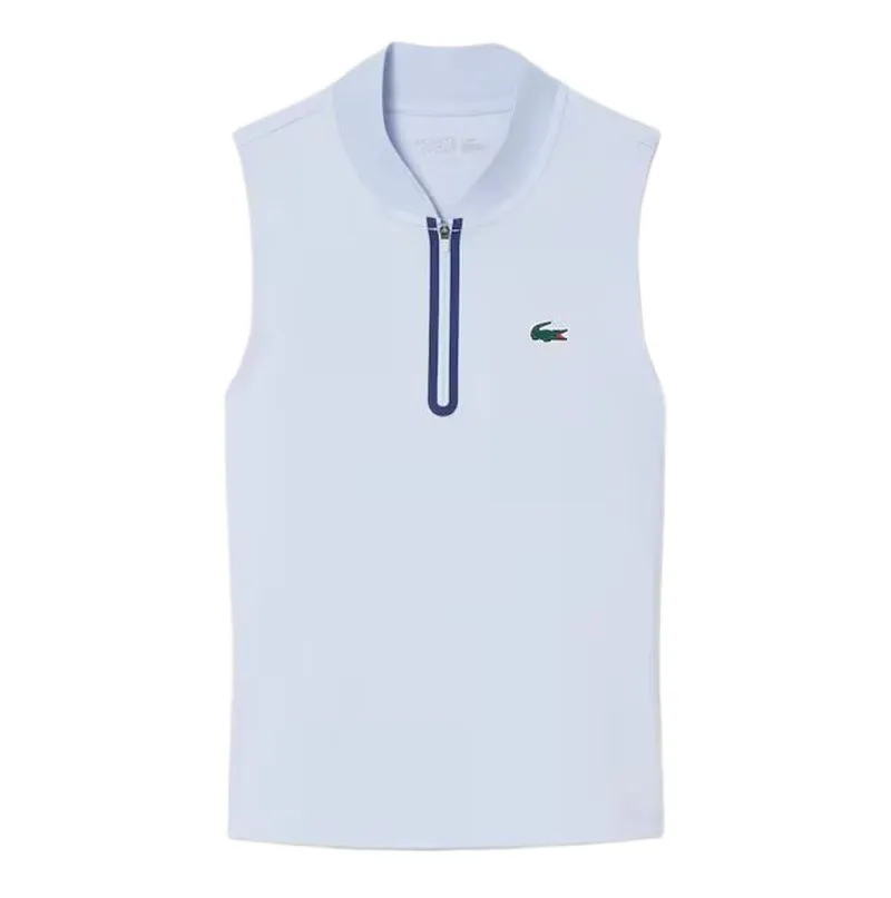 Lacoste Sleeveless Ultra Dry Stretch Tennis - light blue