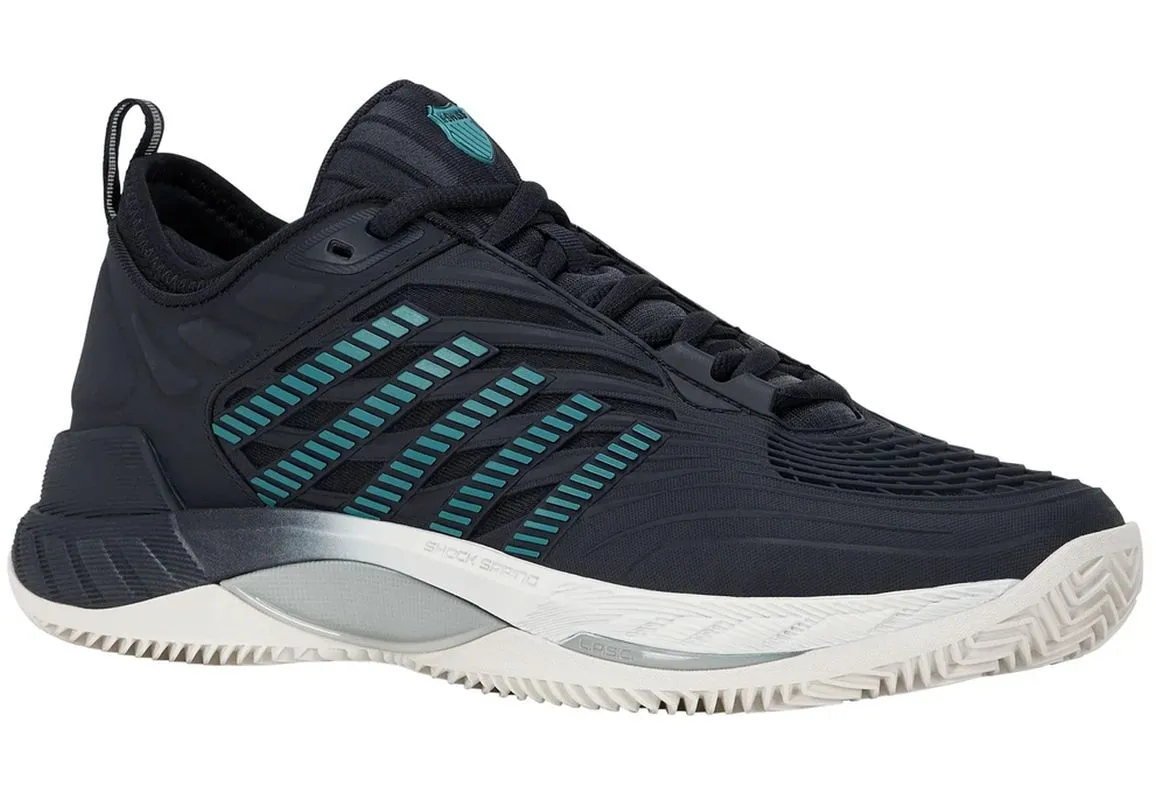 K-Swiss Hypercourt Supreme 2 Clay - carbon/blanc de blanc/baltic K-Swiss Hypercourt Supreme 2 Clay - carbon/blanc de blanc/baltic