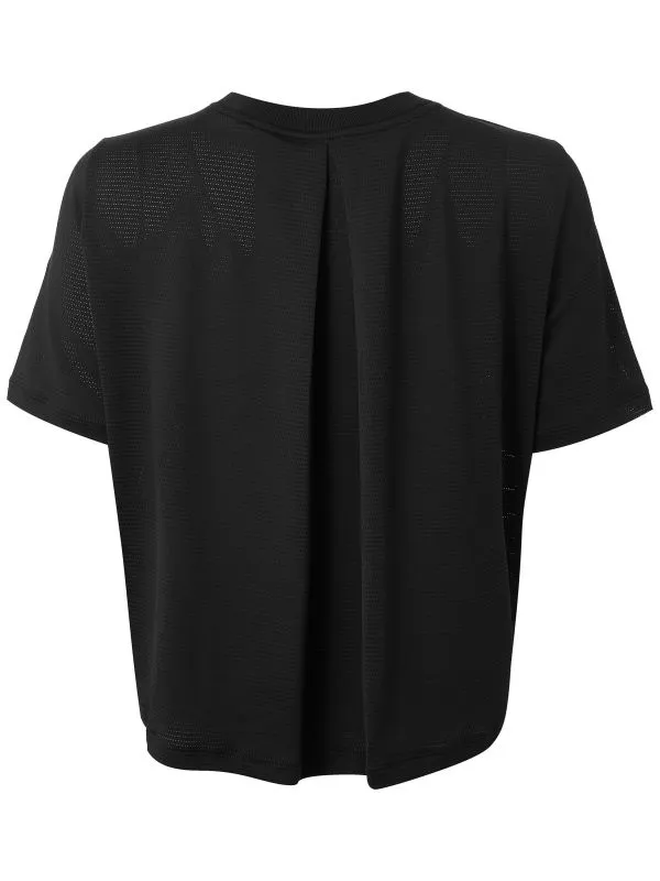 Nike Court Dri-Fit Advantage Top SS W - black/white