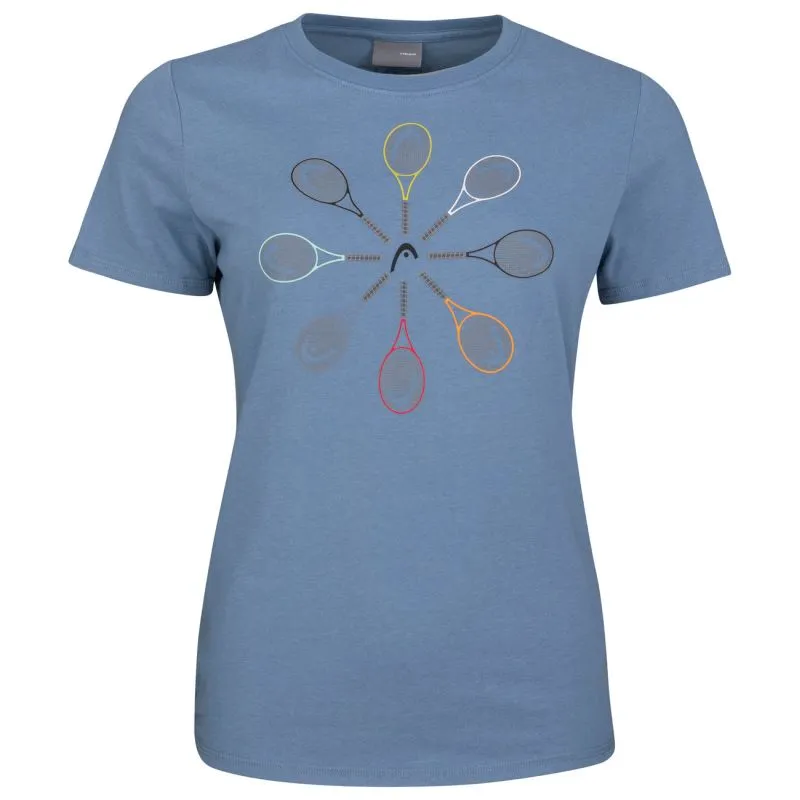 Head Racquet T-Shirt G - infinity blue Head Racquet T-Shirt G - infinity blue