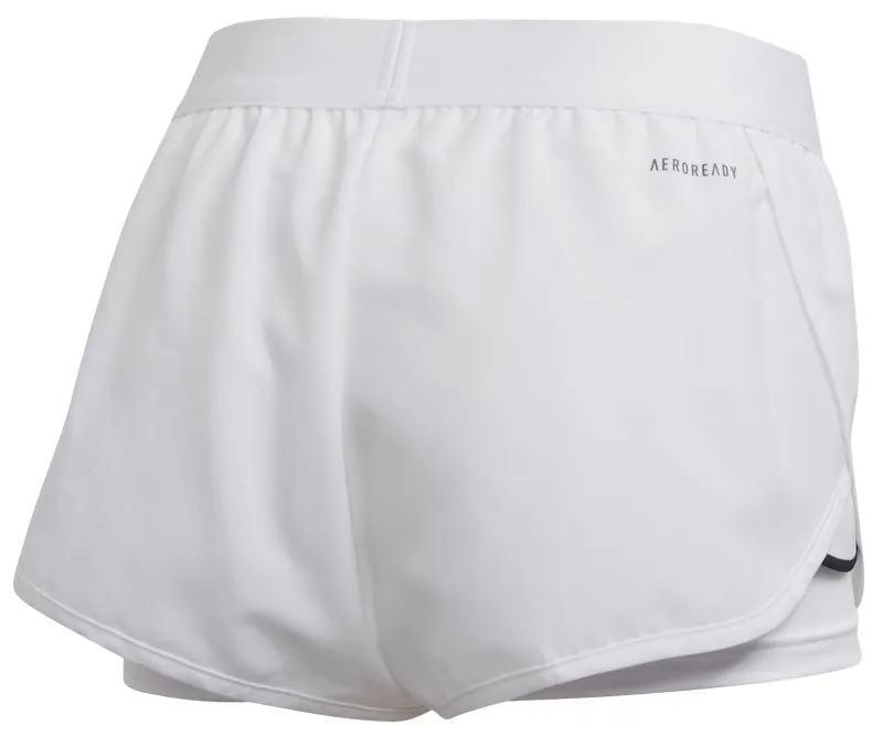 Adidas Club Short W - white/metallic silver/black
