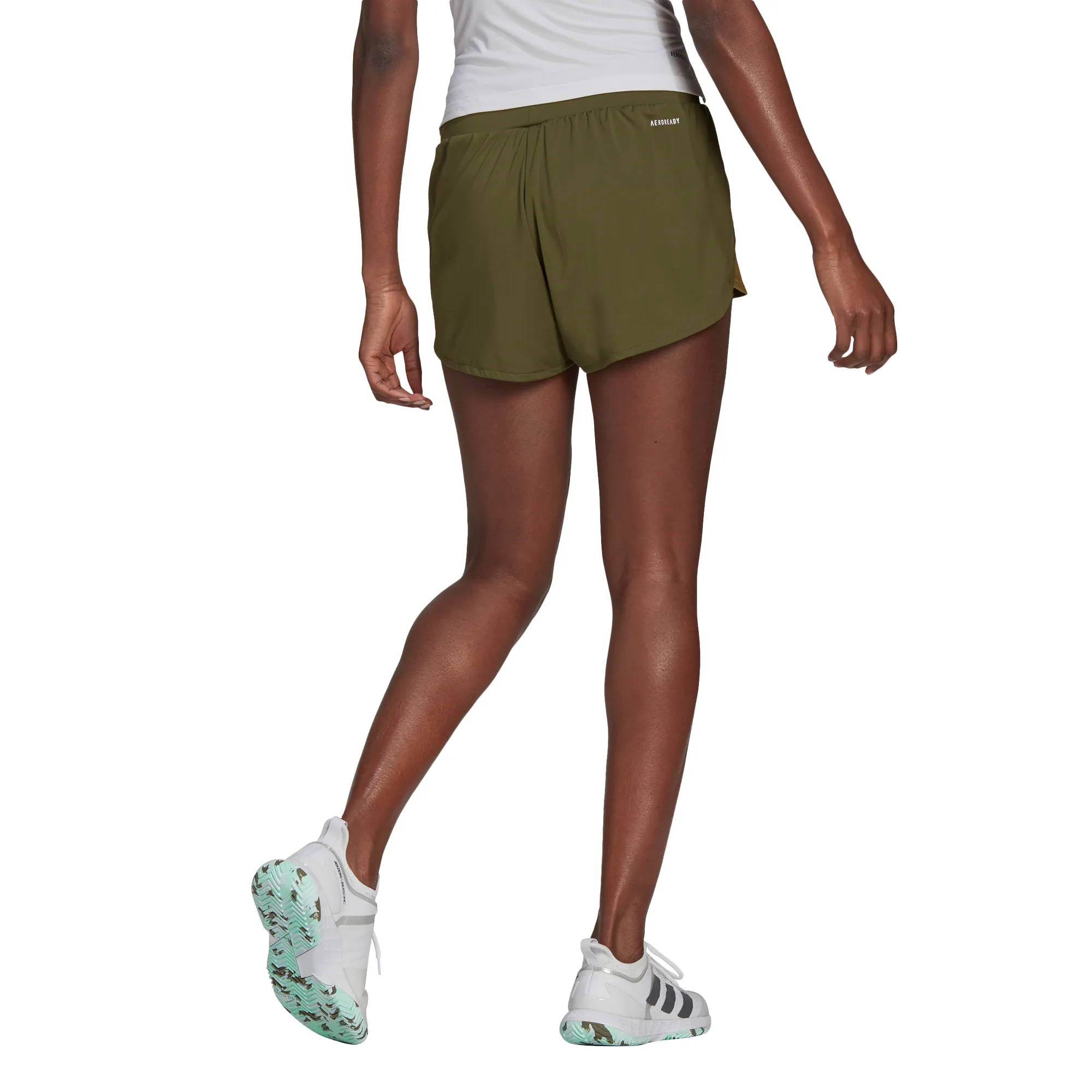 adidas-match-shorts-w-wild-pine-aluminium-wild-moss-2 Adidas Match Shorts W - wild pine/aluminium/wild moss