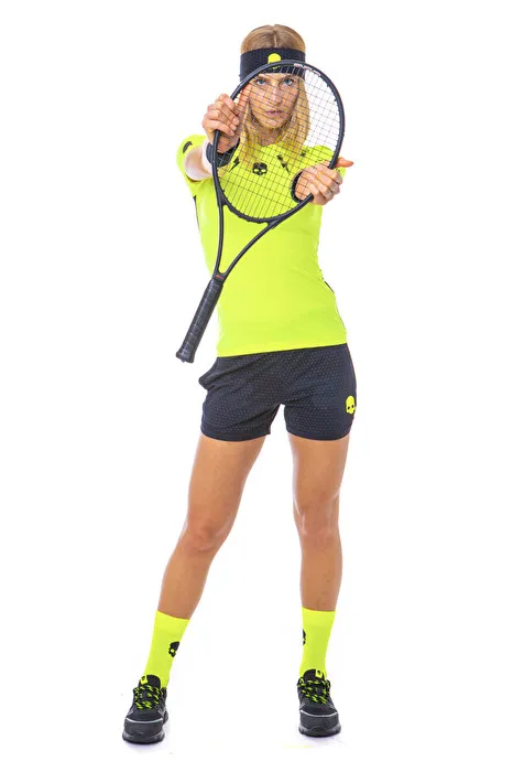 Hydrogen Tech Storm Tee Woman - fluo yellow