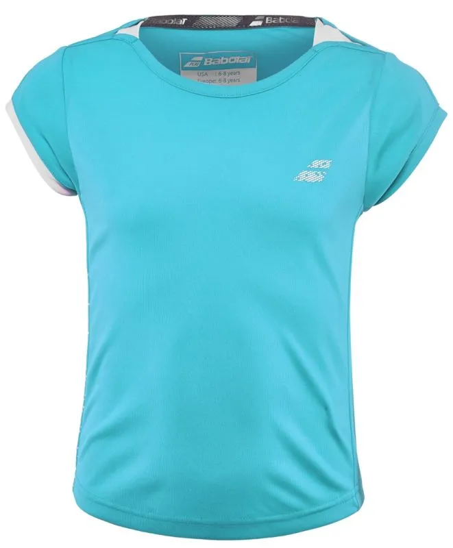 Babolat Performance Cap Sleeve Top Girl - horizon blue